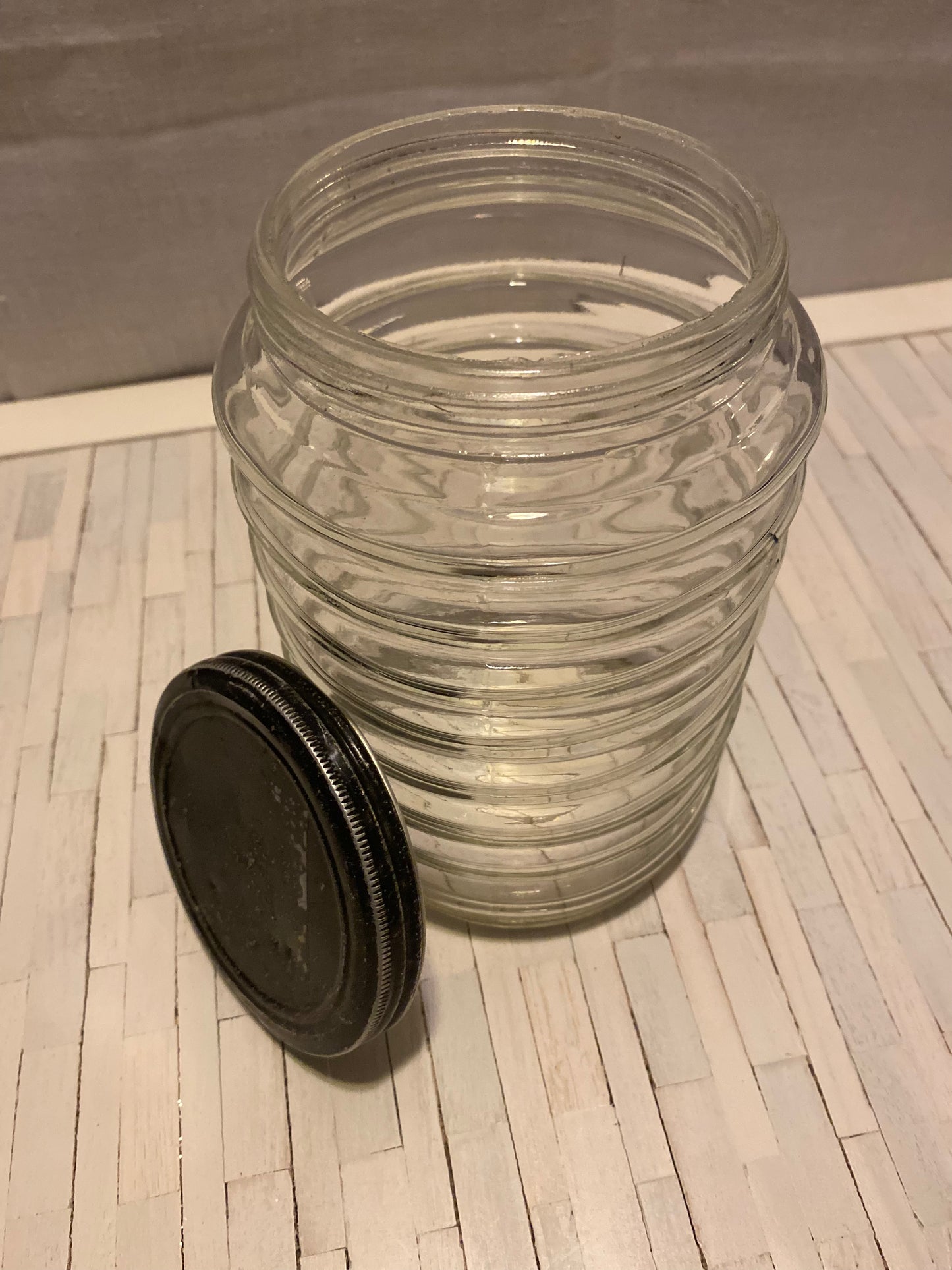 Sellers Hoosier Cracker Jar Canister with Lid