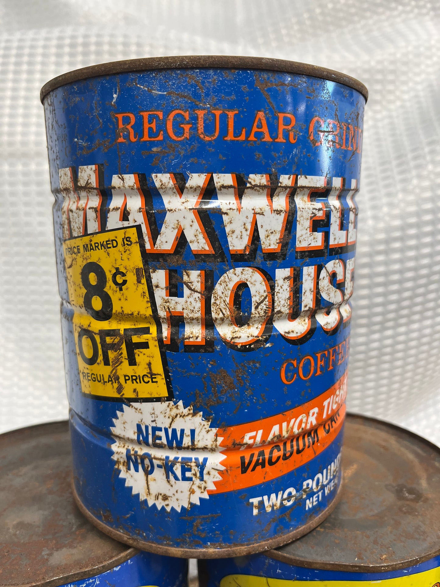 Lot of 6 Maxwell House empty coffee cans