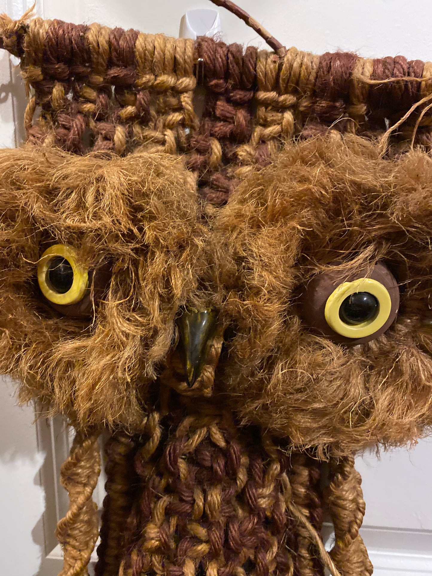 Handmade Hanging Macramé Owl