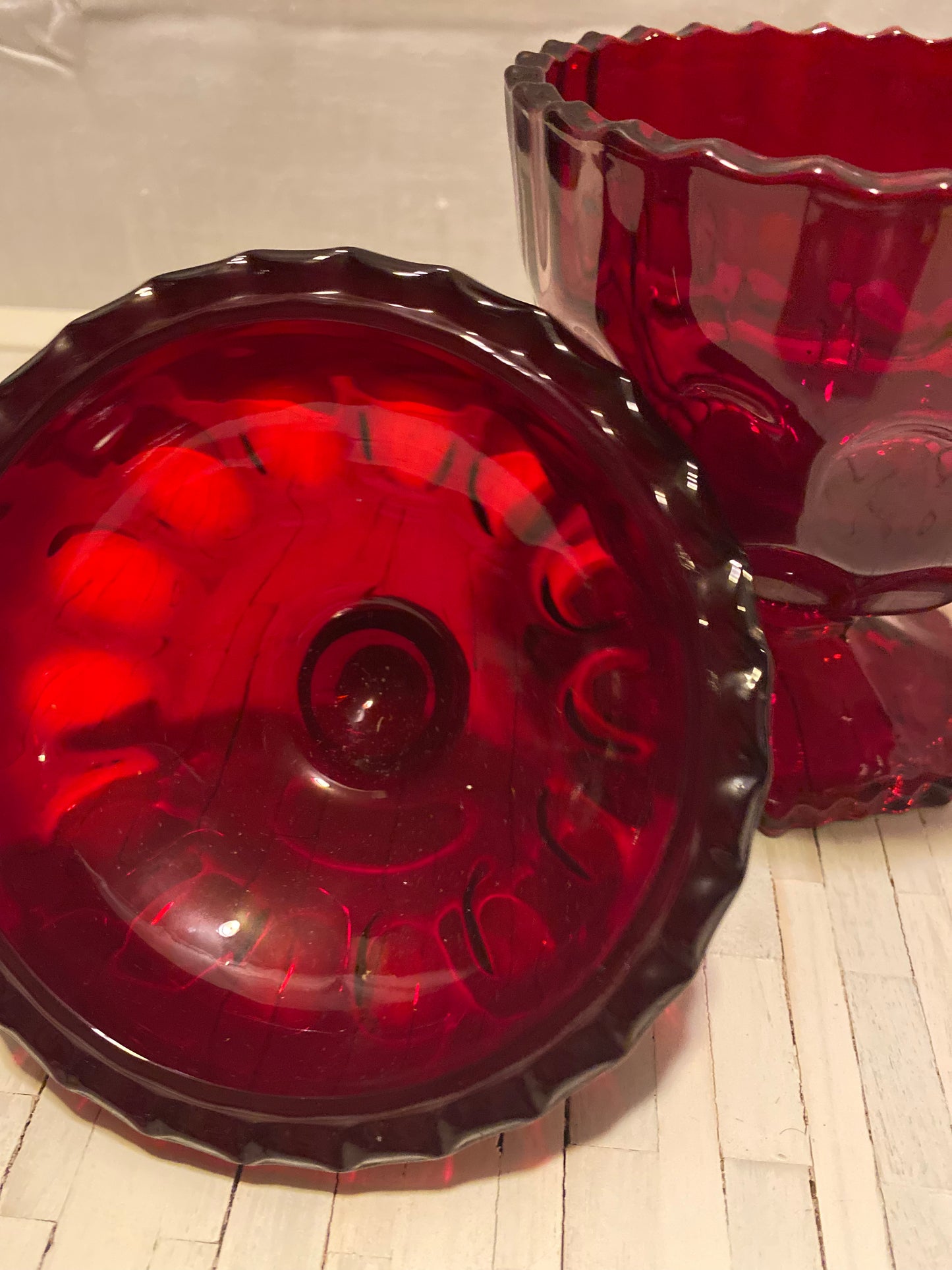 Sorelle Ruby Lidded Compote